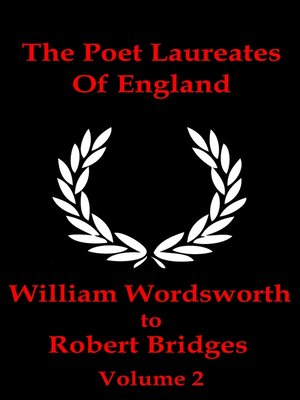 cover image of The Poet Laureates of England, Volume 2